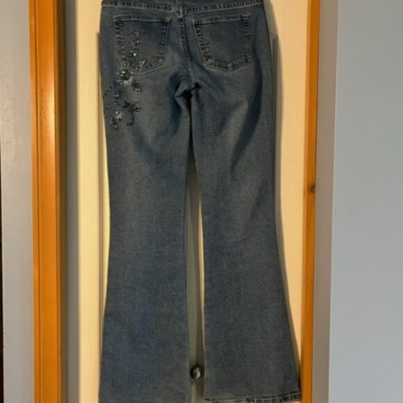Suka Women's denim jeans sequin decoration Size 1 **READ** - Picture 4 of 12